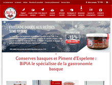 Tablet Screenshot of bipia.com